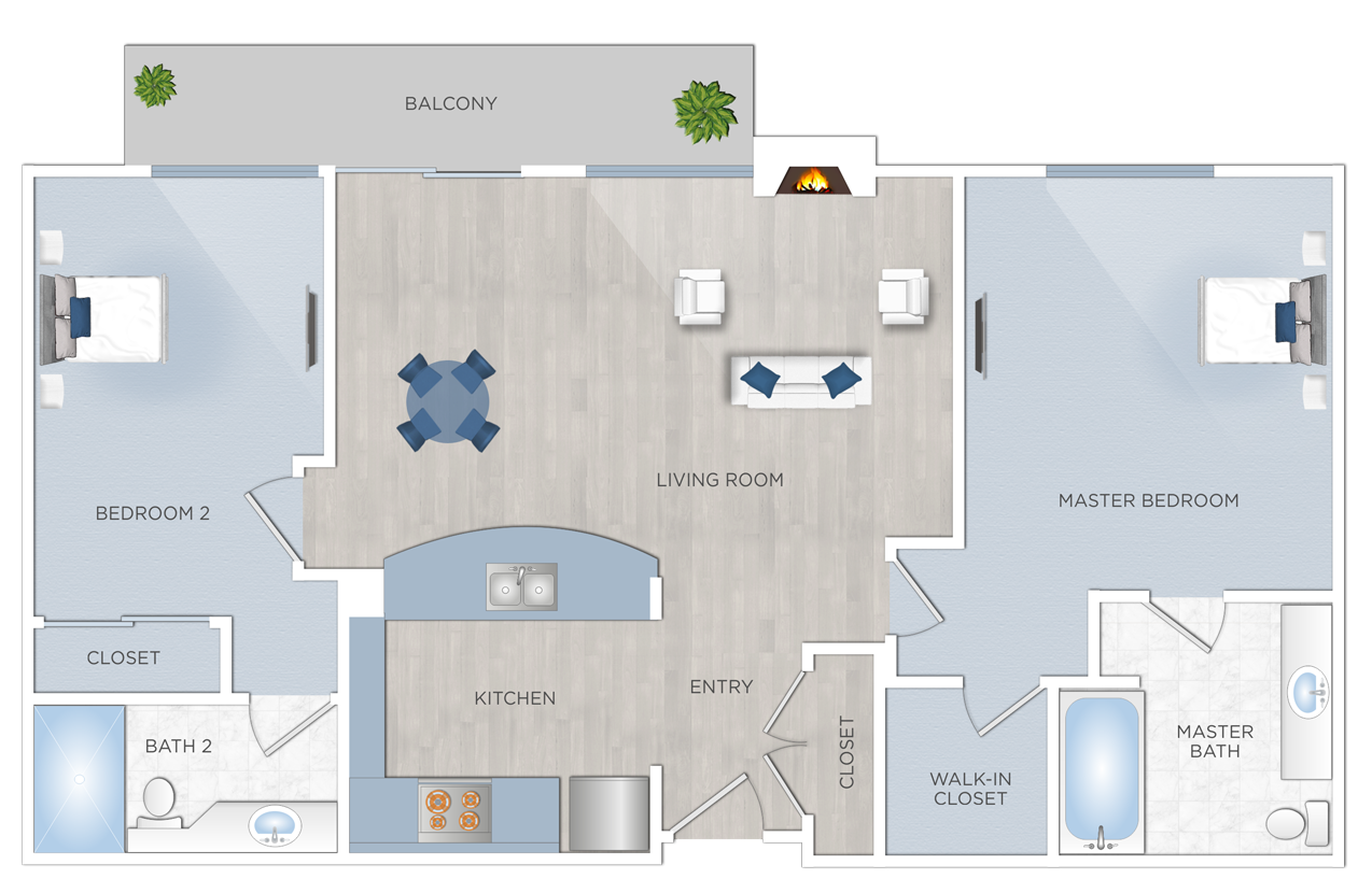 Two Bedroom Apartments for rent in Sherman Oaks, CA